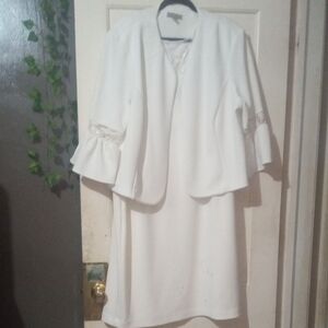 Elegant White Women's Pantsuit